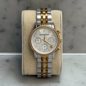 Michael Kors Ritz Tri-Tone Watch (MK5650)
